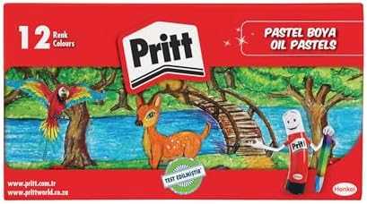 Alternative view of 12'li Pastel Boya - Karton Kutu