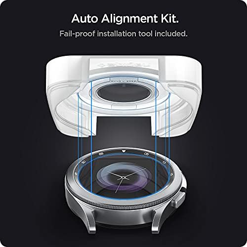 Galaxy 4 (42mm) / 3 (41mm) Cam Ekran Koruyucu Kolay Kurulum GLAS.tR EZ Fit Slim HD (2 Adet) - AGL03747 - Görsel 2