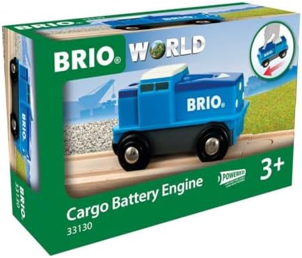 World - 3 Yaş ve Üzeri Çocuklar İçin Kargo Akülü Tren Motoru - Görsel 3