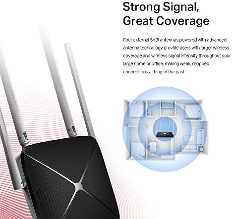 AC12, AC1200 Mbps, MU-MIMO, Beamforming, All-in-one(Router, Access Point, Extender) Modları, WPA3, Mobil Uygulama ile Kolay Kurulum, Dual-Band Wi-Fi 5 Router