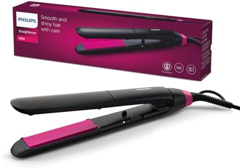 Alternative view of Saç Düzleştirici, Keratin Seramik Plaka, ThermoProtect Teknolojisi, 2 Sıcaklık Ayarı, Tuş Kilidi, 60 Saniyede Isınma, 220°C’ye Kadar Sıcaklık Ayarı, BHS375/00