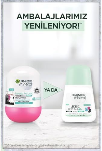 Mineral Lekesiz Koruma Ferah Koku Roll-On Deodorant - Görsel 2