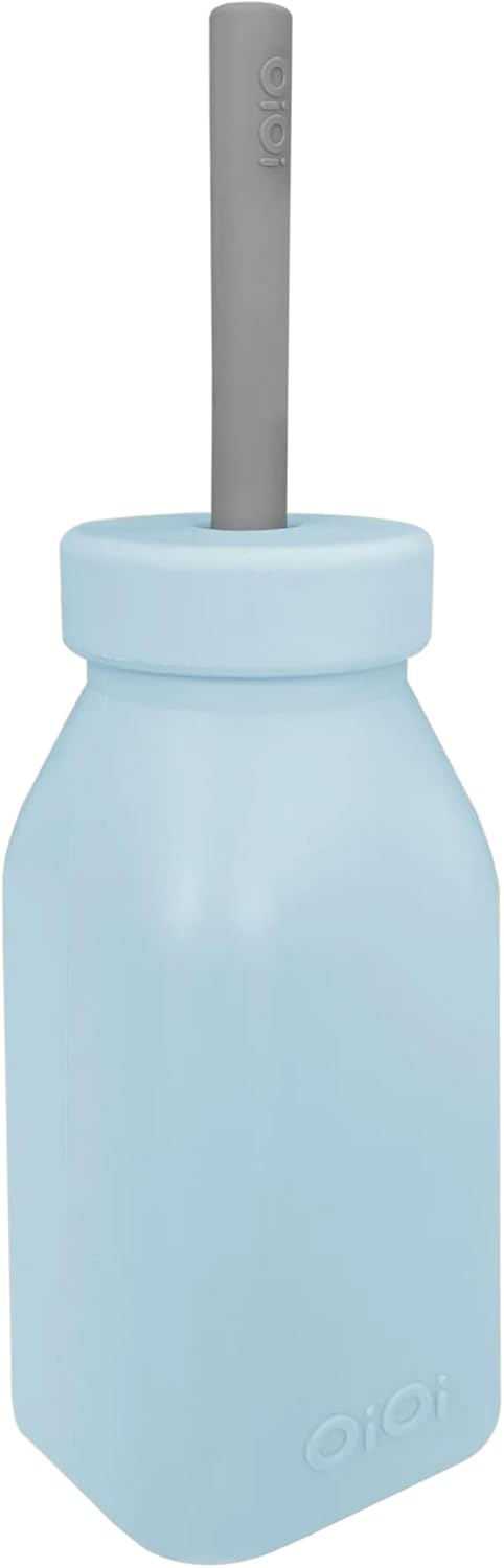 Alternative view of Hüp + Up -Şişe + Pipet - Mineral Blue/Powder Grey