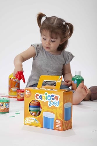 Bebek Parmak Boyasi 8 Renk 8X50 Ml Süper Yikanabilir 2+ Yaş