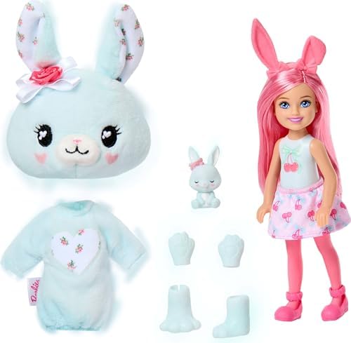 Alternative view of Cutie Reveal Sevimli Ayıcıklar Chelsea küçük bebek ve aksesuarları, pelüş hayvan kostümü ve renk değişimi dahil 6 sürpriz içeren 2. seri (Stiller çeşitlilik gösterebilir), JGH75