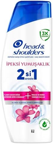 & Shoulders İpeksi Yumuşaklık 2'si 1 Arada Kepeğe Karşı Etkili Şampuan 300ml