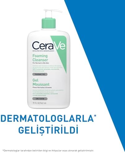 Normal ve Yağlı Ciltler için Seramid İçerikli Köpüren Temizleyici Yüz Vücut 562 ml - Görsel 3
