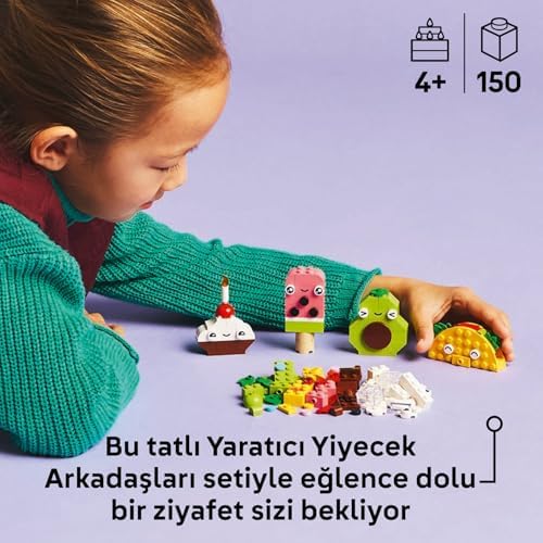 Alternative view of Yaratıcı Yiyecek Arkadaşları 11039-4 Yaş ve Üzeri Çocuklar için Yaratıcı ve Eğlenceli Oyuncak Yapım Seti (150 Parça)