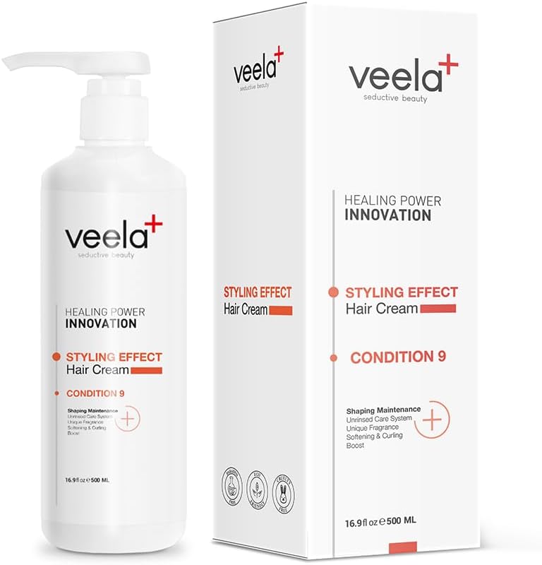 Alternative view of Veela Zor Şekillenen Saçlar İçin Durulanmayan Şekillendirici Bakım Kremi Styling Effect Condition 9
