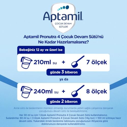 4 Prebiyotikli Çocuk Devam Sütü 1200 Gr