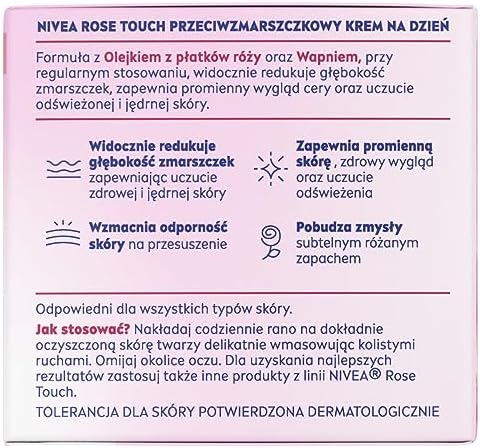 Alternative view of Aqua Rose Kırışıklık Karşıtı Gündüz Yüz Bakım Kremi 50ml, Kalsiyum, İnce Çizgi Görünümü, Sıkı Cilt