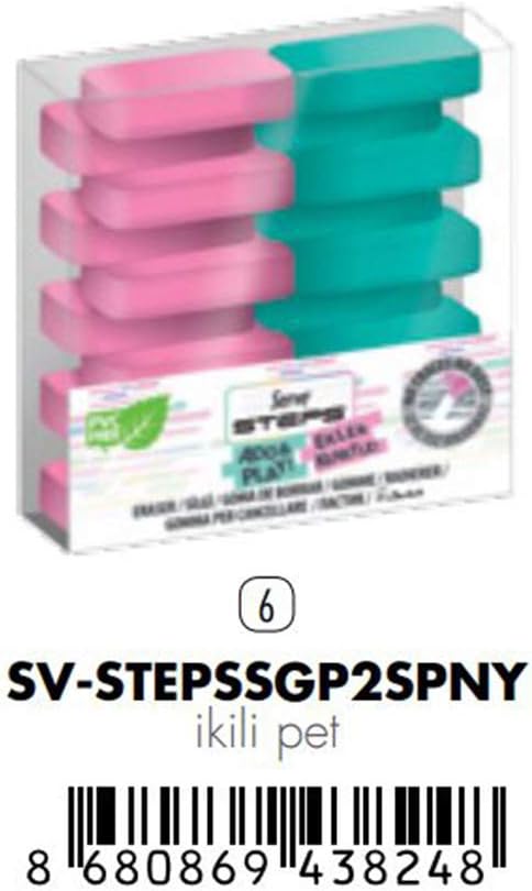 Alternative view of Steps Silgi Pastel Spmb-Nysl 2li Pet