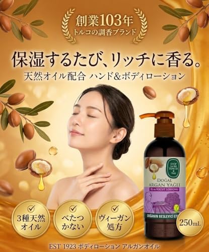 Alternative view of Doğal Argan Yağlı El Ve Vücut Losyonu Pet Şişe (250 ml)