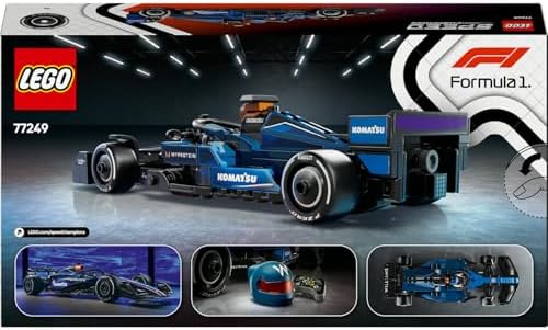 Alternative view of Williams FW46 F1 Yarış Arabası 77249 – 10 Yaş ve Üzeri Kız ve Erkek Çocukları ile Yetişkin Motorseverler için Sürücü Minifigürü İçeren Yapım ve Sergileme Seti (263 Parça)