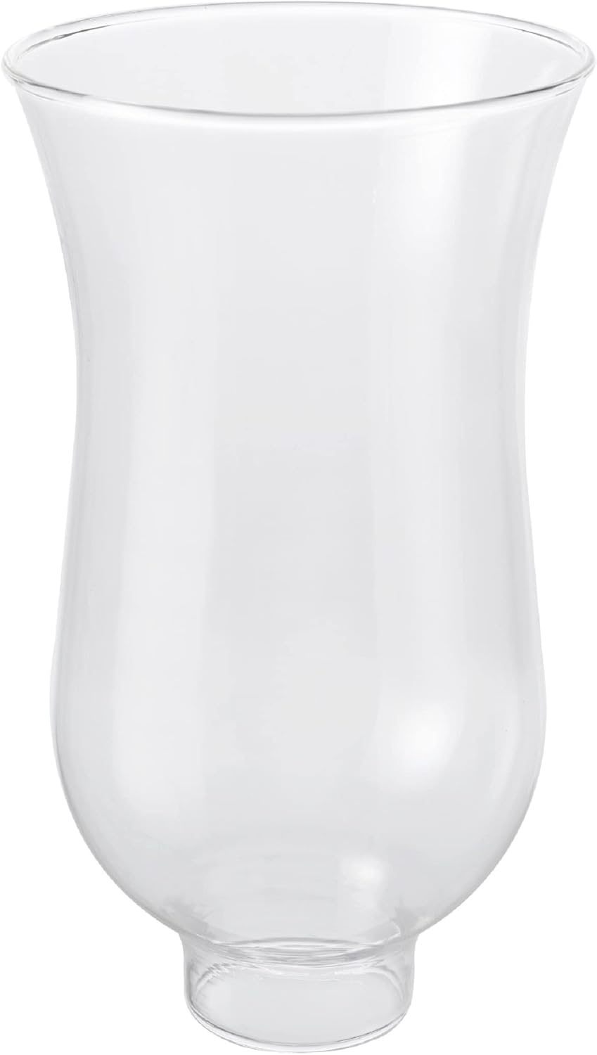 Aspen Creative Clear 23066-01 Flare Şekilli Geçiş Tarzı Yedek Cam Gölge, 1-1/2 inç Montaj Boyutu, 15,7 cm yükseklik x 9,9 cm çap - Görsel 3
