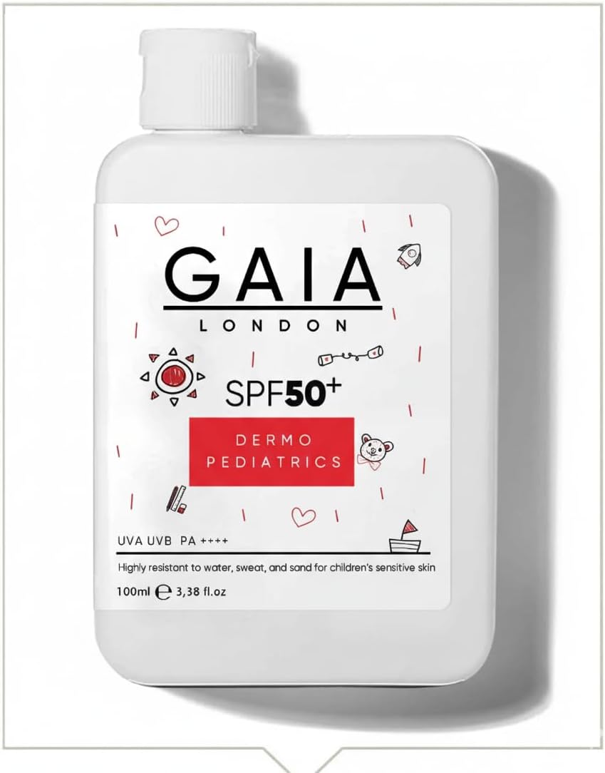 Çocuklar için Cildi Suya, Tere ve Kuma Karşı Çok Dayanıklı 50spf Uva