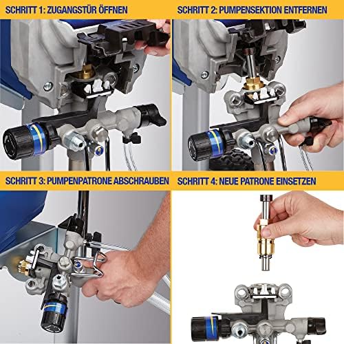 Graco 24Y472 ProXChange pistonlu pompa, altın - Görsel 3