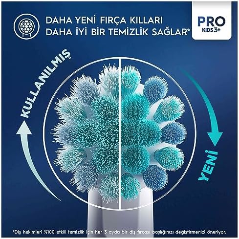 Çocuk Şarjlı/Elektrikli Diş Fırçası Frozen D103 - Görsel 3