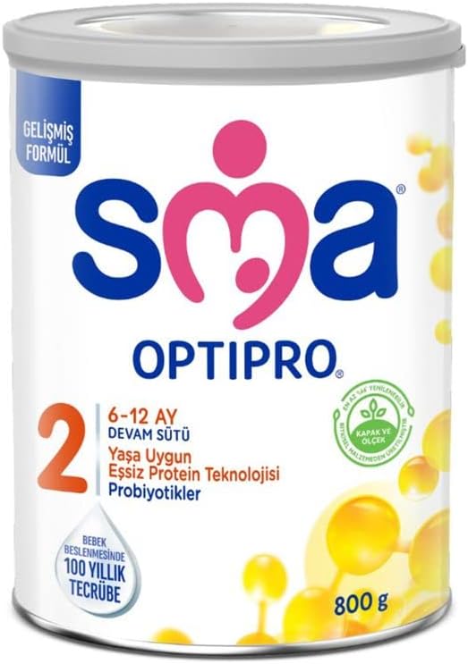 Alternative view of SMA Optipro 2 Devam Sütü (6-12 Ay, 800 g)