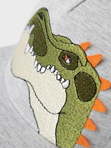 Alternative view of NAME IT Erkek Bebek NMMMONTE GIGANTOSAURUS CAP VDE Cap Şapka Açık Gri Melanj 48/49