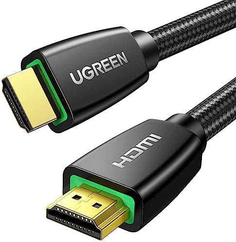 Alternative view of HDMI Kablo 4K 60Hz UHD 2.0 HDMI ARC Kablo HDR 3D Speed 18Gbps Ethernet Altın Kaplama TV Televizyon, Monitor, Blu-ray, PS5/PS4/PS3, Xbox Series S, Soundbar (2M ile Uyumlu)