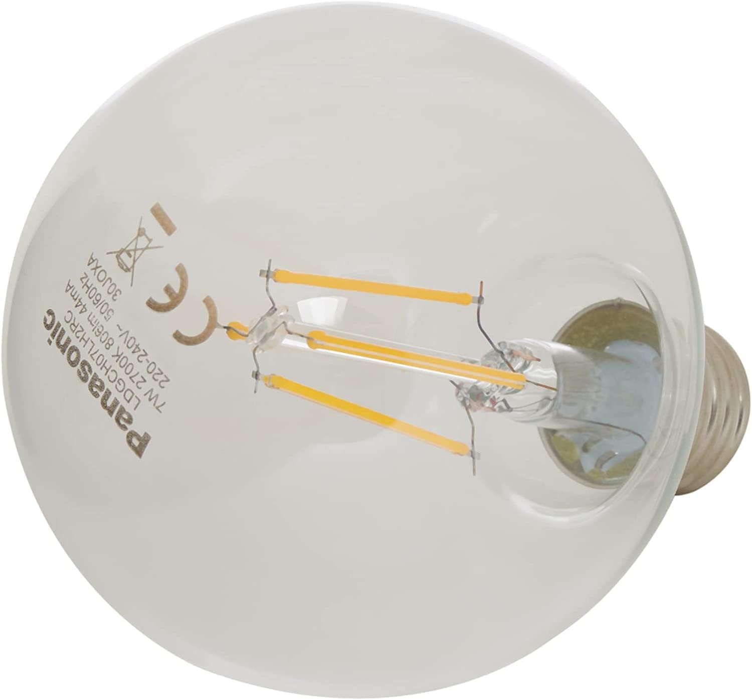 E27 Led Filament Lamba, Sarı Işık (2700K), 7W, 806 Lümen, G95