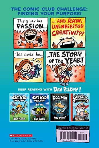 Alternative view of Cat Kid Comic Club: On Purpose: A Graphic Novel (Cat Kid Comic Club #3): the Creator of Dog Man (Volume 3)