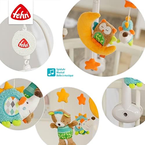 Alternative view of Fehn Müzik Mobil Orman - Orman Hayvanları ile Bebek Uyku Yardımı - Bebek Mobil Müzik Kutusu Melodi - 0-5 Ay arası Bebekler için Müzik Mobil Bebek Yatağı Oyuncak