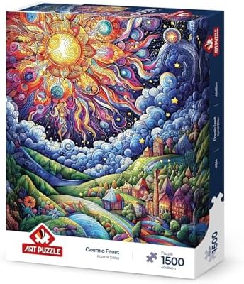 Kozmik Şölen 1500 Parça Puzzle - Görsel 3