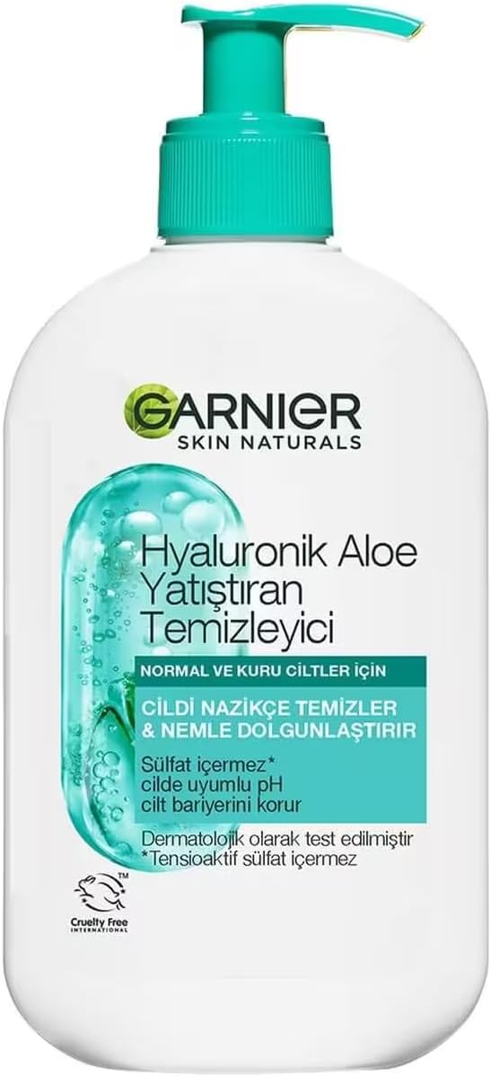Alternative view of Hyaluronik Aloe Nemlendiren ve Yatıştıran Temizleyici 250 ML