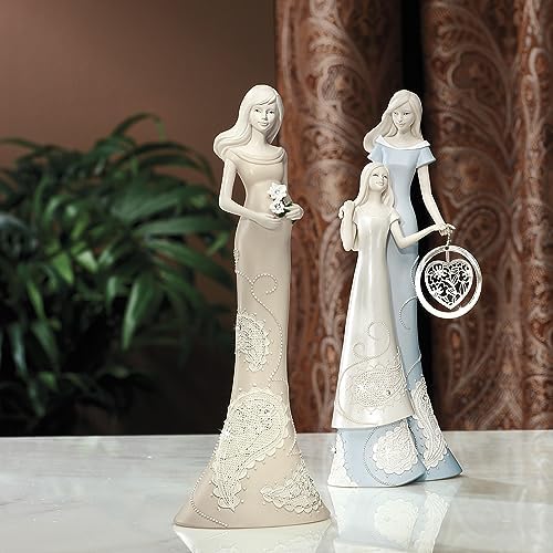 Little Things Mean A LOT beklemeyin Mutter figür, 20,3 cm, çiçek - Görsel 2