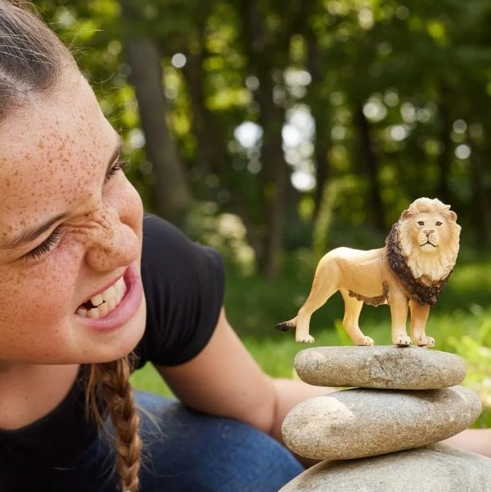 Alternative view of SCHLEICH Erkek Aslan, Oyuncak Figür