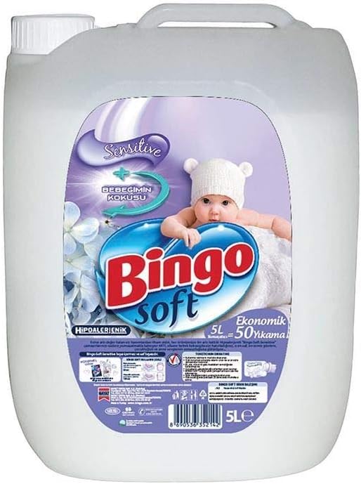 Alternative view of Soft Sensitive Hipoalerjenik Çamaşır Yumuşatıcısı (1 x 5 L)