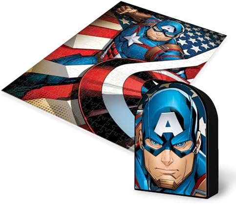 3D - America - 300 Parça Puzzle - Metal Kutu
