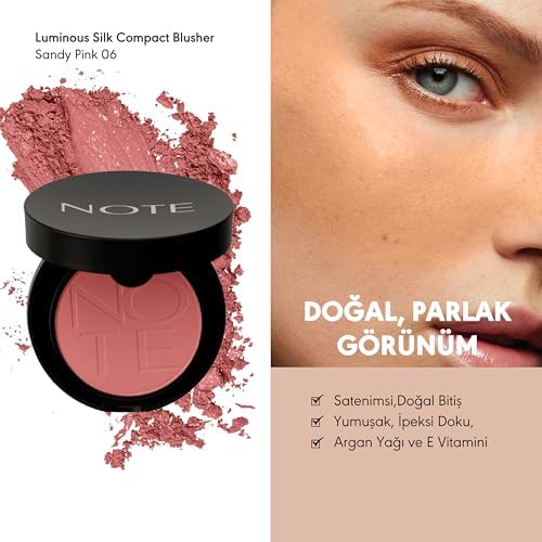 Alternative view of Luminous Silk Compact Blusher 06 Sandy Pink Toz Allık
