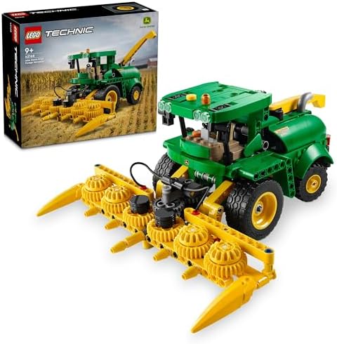 Deere 9700 Forage Harvester 42168-9 Yaş ve Üzeri Çocuklar için Tarım Aracı İçeren Koleksiyonluk Yaratıcı Oyuncak Model Yapım Seti, Doğum Günü Hediyesi Fikri (559 Parça)
