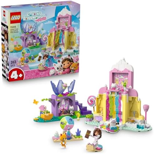 Alternative view of Gabby’s Dollhouse Tatlı Şekerleme Dağı ve Kedi Bahçesi 11205-4 Yaş ve Üzeri Çocuklar için Kedi Figürü İçeren Hayvan Temalı Yaratıcı Oyuncak Yapım Seti, Doğum Günü Hediye Fikri (263 Parça)