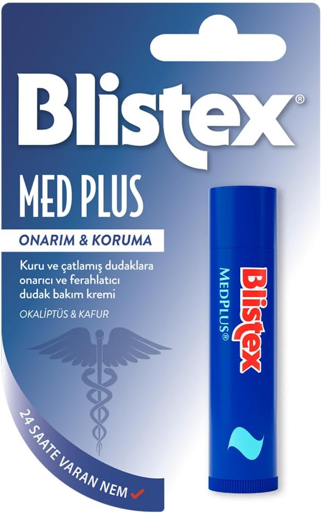 Alternative view of Blistex Medplus Stick Kuru ve Çatlamış Dudaklara Onarıcı ve Ferahlatıcı Dudak Bakım Kremi SPF 15