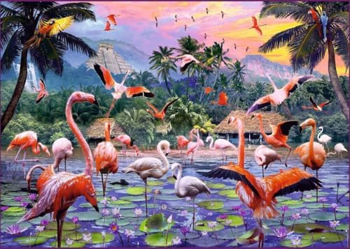 Alternative view of 1000 Parçalı Puzzle Flamingolar