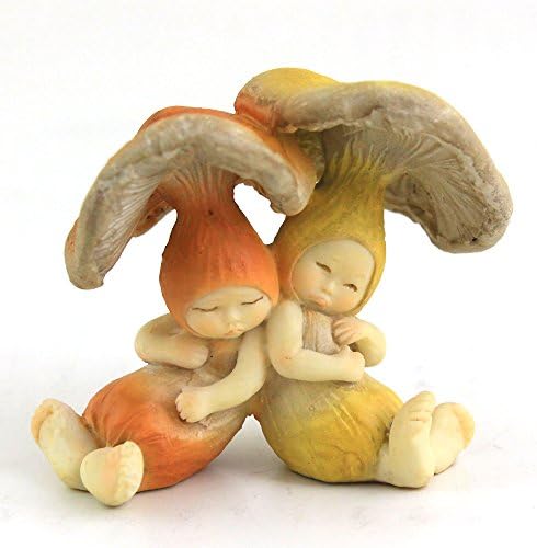 Top Collection Minyatür Peri Bahçesi ve Teraryum Uyuyan Shroom Bebekler
