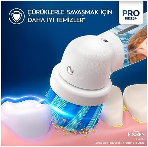 Alternative view of Çocuk Şarjlı/Elektrikli Diş Fırçası Frozen D103
