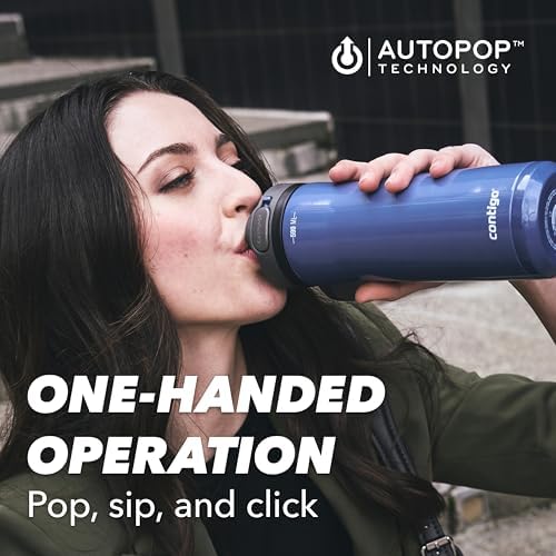 Jackson Autopop Soğuk Su Termosu 590 mL Siyah - Görsel 2