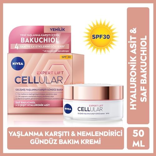 Alternative view of Cellular Expert Lift Doğal Retinol Alternatifi Saf Bakuchiol ve Hyaluronik Asit içeren Kırışıklık Karşıtı ve Nemlendirici Gündüz Kremi 50 ml