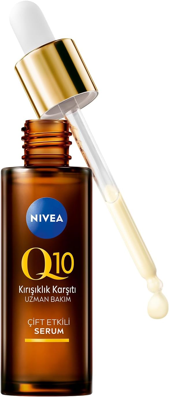 Q10 Kırışıklık Karşıtı Çift Etkili Cilt Serumu 30 ml, Saf Q10, Şeker Sebepli Kırışıklık Önleyici - Görsel 3