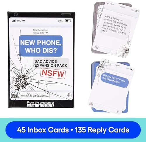 Do You Meme New Phone, Who Dis? Bad Advice NSFW Genişletme Paketi – Yeni Telefona Eklenmek İçin Tasarlandı, Who Dis? Core Game –? - Görsel 3