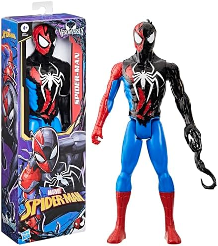 Spider-Man VenomVersus Titan Hero Series Spider-Man Action Figure Örümcek Adam Titan Figürler - Görsel 3