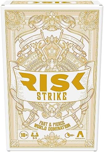 Alternative view of Risk Strike and Game, -Playing Strategy Card Game for 2-5 Players, 20 Min. Average, Games, Party Games - İngilizce versiyon