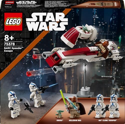 Alternative view of : The Mandalorian BARC Motoru Kaçışı 75378 8 Yaş ve Üzeri Sevenler için Koleksiyonluk Yaratıcı Oyuncak Yapım Seti (221 Parça)