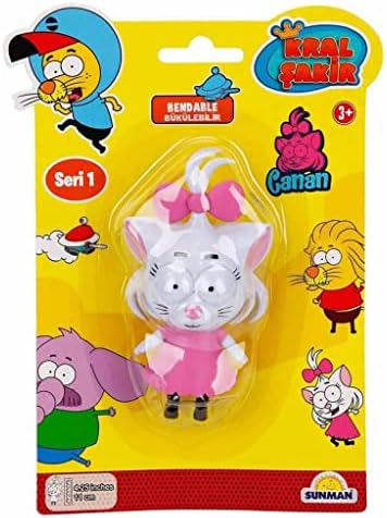02971 Kral Şakir Bendable Bükülebilir Figür Canan 11 cm