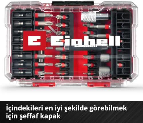 Orijinal M-CASE 42 Parça Uç Seti (25 mm uçlar, 50 mm uçlar, manyetik tutucu, lokma uç, hızlı değiştirilebilir uç tutucu, saklama kutusu dahil) - 49118953 - Görsel 2